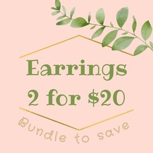 BUNDLE EARRINGS TO SAVE 💲$💲💸